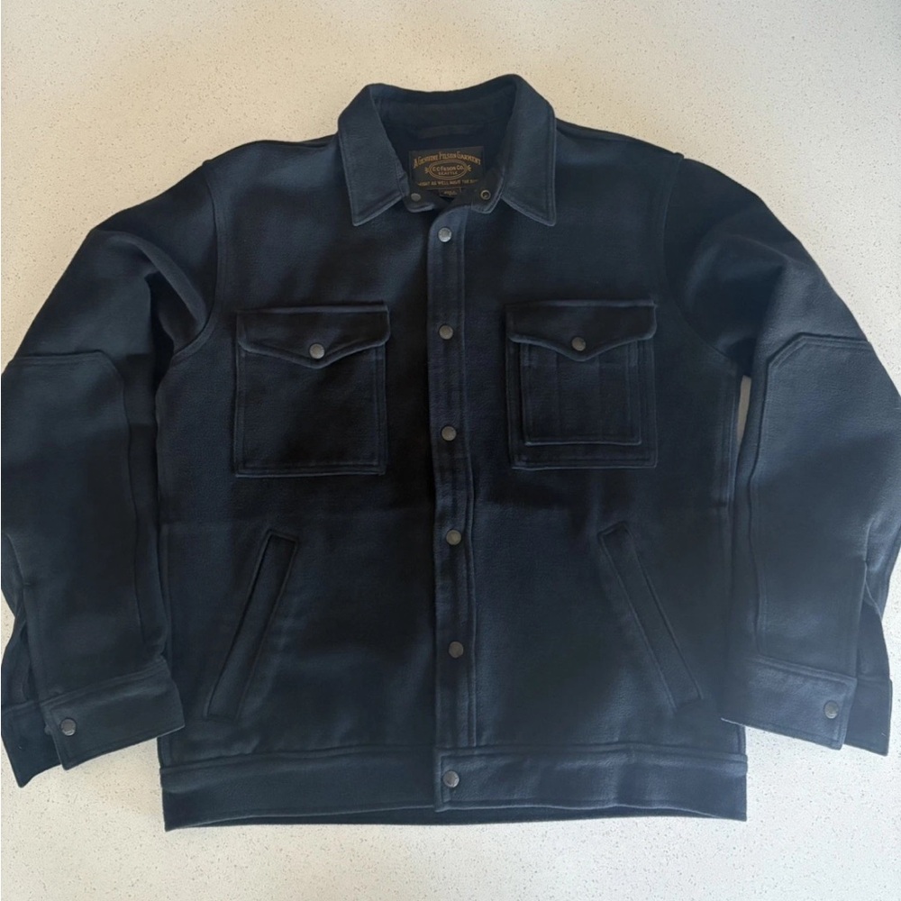 Filson Men's Black Beartooth Shirt Jacket M